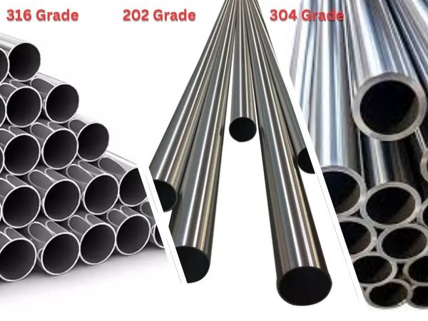 Comparing Stainless Steel Pipe Grades 304 vs. 316 vs. 202